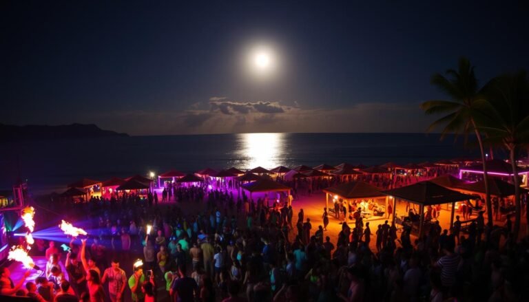 Haad Rin Beach Full Moon Party